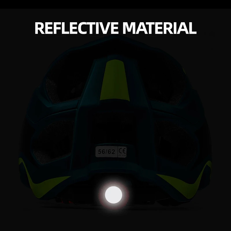 BATFOX Bicycle Helmet Matte Green Black Men Women PC Helmets Bike Helmet MTB Mountain Road Bike Integrally Molded Cycling Helmet