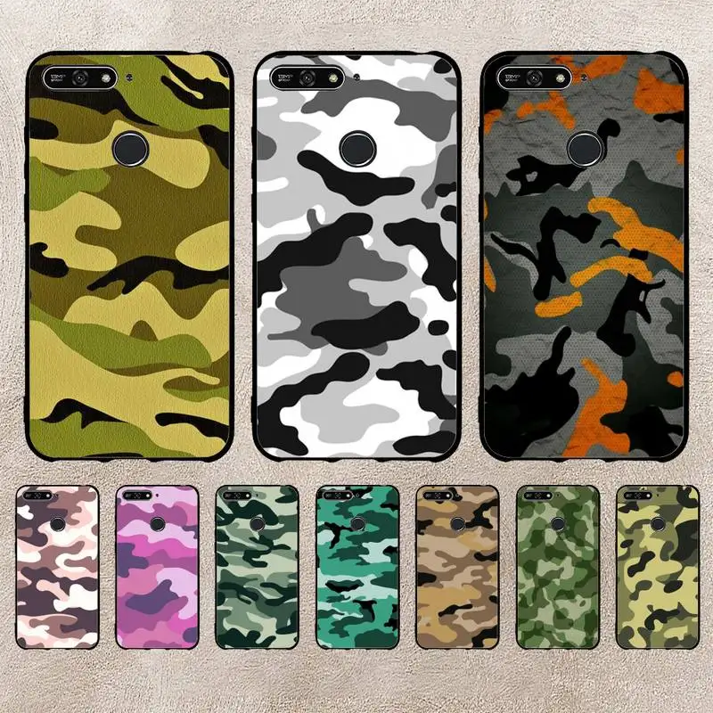 

YCamouflage Pattern Phone Case For Xiaomi 11 10 12Spro A2 A2lite A1 9 9SE 8Lite 8explorer F1 Poco 12S Ultra Cove