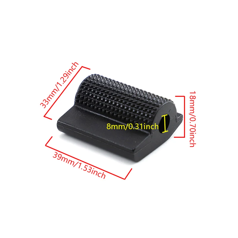 2 шт. универсальный резиновый чехол для педали переключения передач мотоцикла