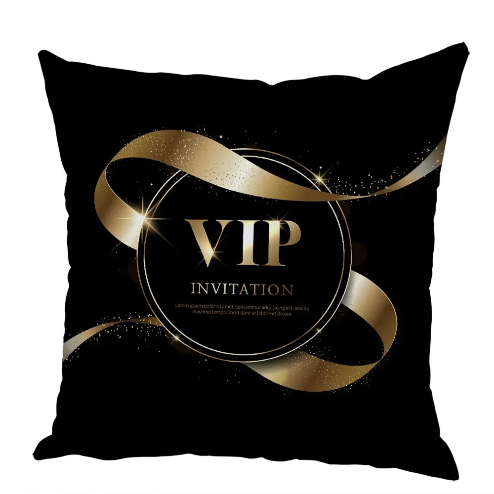 Наволочка для подушки с геометрическим рисунком 45x45 см