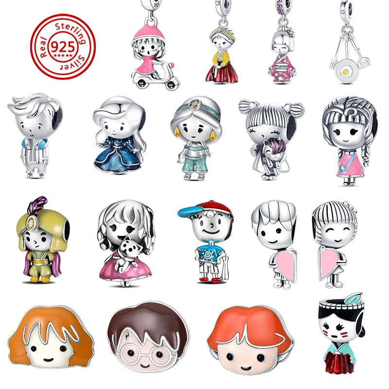 

Женский браслет из серебра 925 пробы, с подвеской