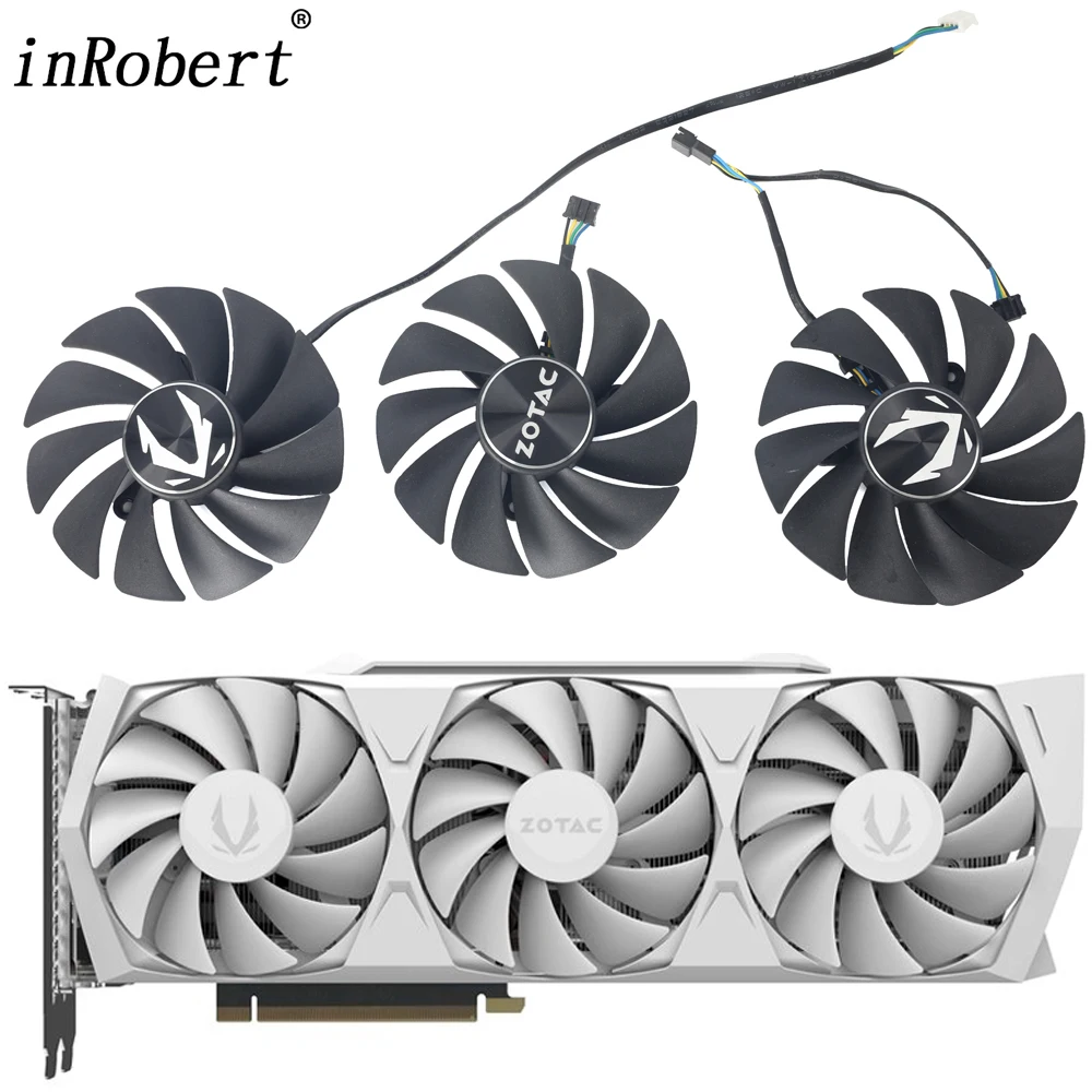 

Вентилятор охлаждения GA92S2U, 87 мм, для ZOTAC GAMING GeForce RTX 3080 RTX3080 Trinity OC White Edition LHR