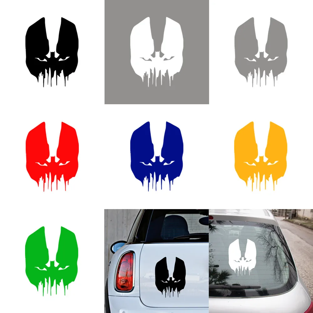 MIGNATIS-Бэтмен эффект череп модифицированный автомобильный стикер роспись