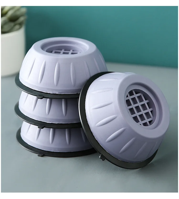 

Universal Anti-Vibration Feet Pads Washing Machine Rubber Mat Anti-Vibration Pad Dryer Refrigerator Base Fixed Non-Slip Pad