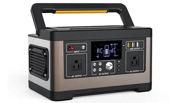 

Ready to ship portable battery 1000w power solar generator 500w