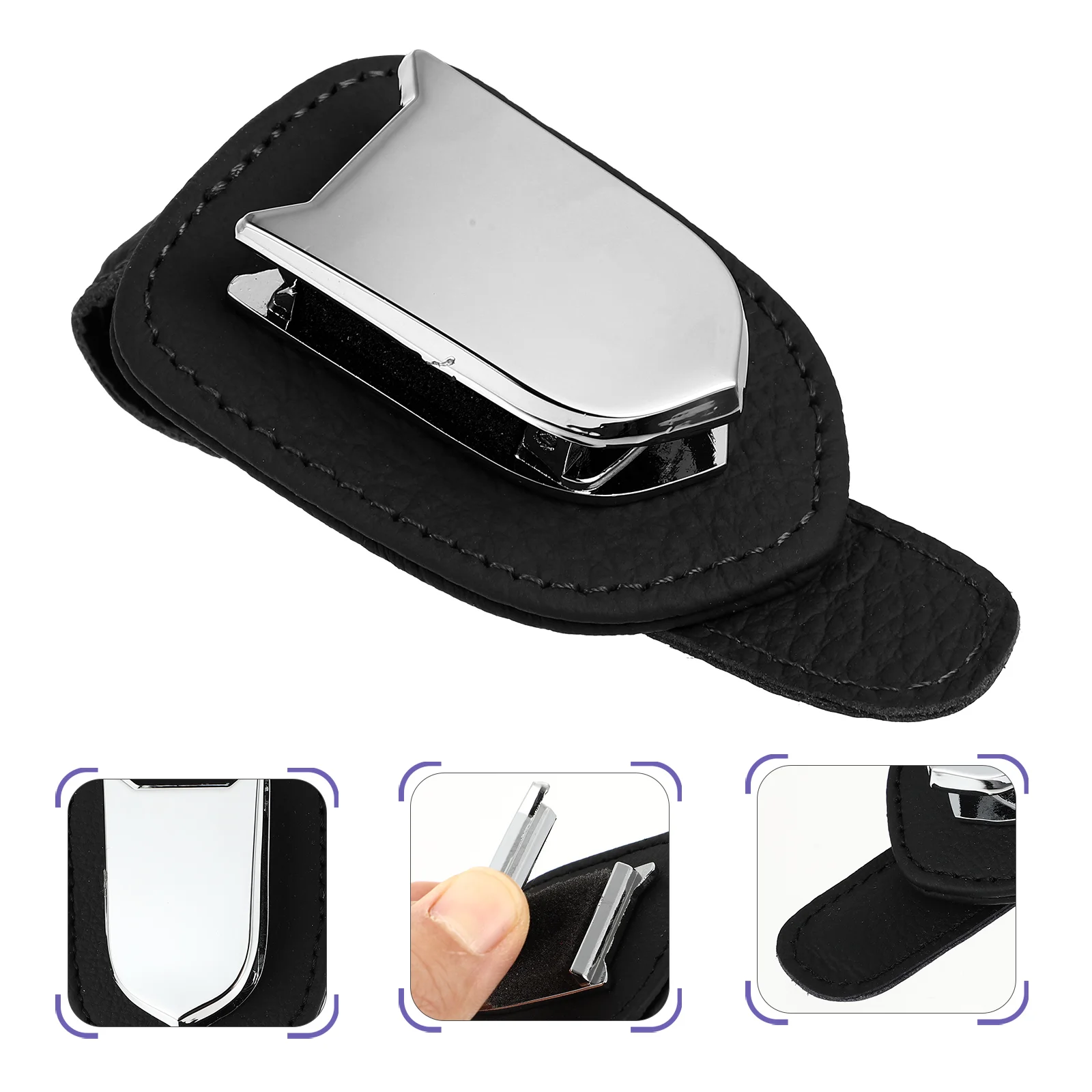 

Car Glasses Clip Visor Eyeglasses Holder Organizer Window Visors Cars Sun Shield