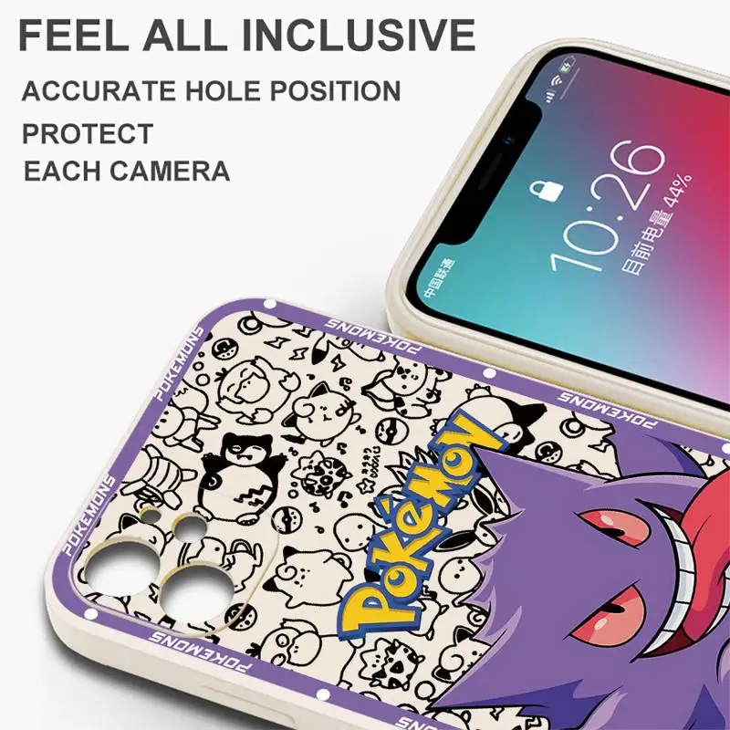 P-Pokemon чехол для телефона OPPO A5 A5s A7 A11 A16 A17k A18 A12 e A15 A16s A31 A32 A33 A35 A53 A38 A54 A74 4G 5G мягкий