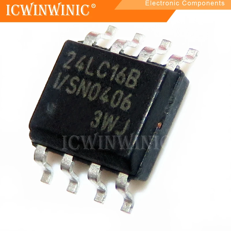 10 шт. 24LC16B-I/SN 24LC16B 24LC16