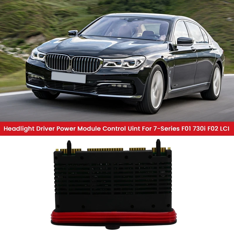 

7440876 Car TMS LED Headlight Driver Power Module Control Uint Ballast For-BMW 7 Series F01 730I F02 LCI 63117440876