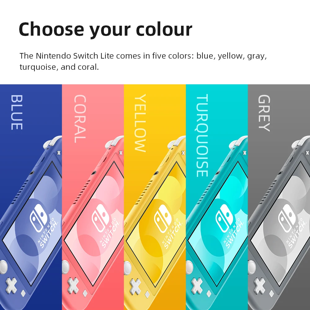 Nintendo Switch Lite желтый сенсорный ЖК-экран 5 дюйма 32 ГБ встроенный + контрольная панель