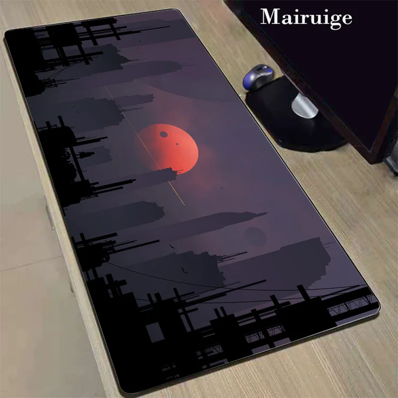 

Mairuige New Arrival Universal Non-slip Rubber Gaming Mouse Pad Table Mat Stylish and Comfortable Laptop MacBook 40x90cm 30x80cm