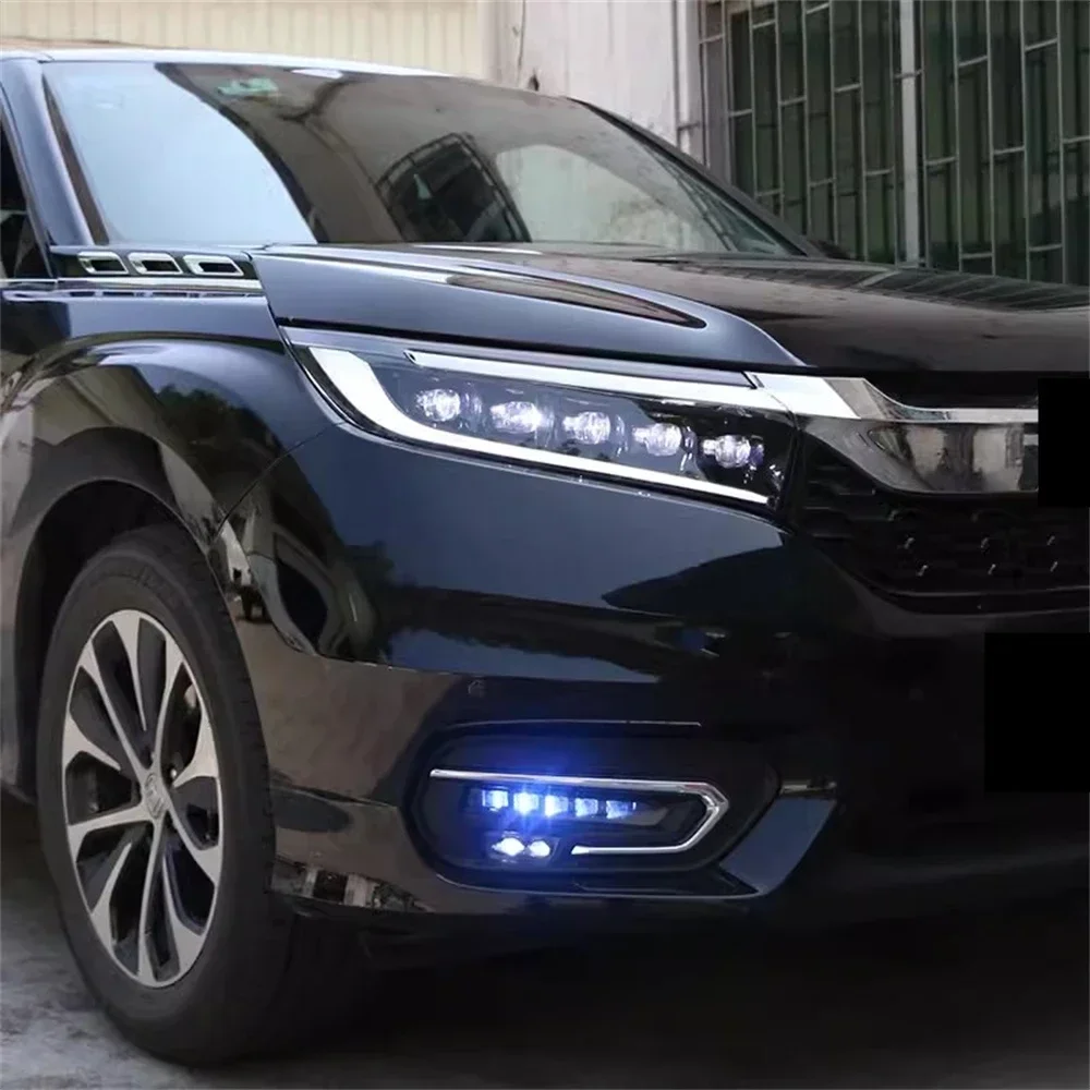 Фото Фара головного света для Toyota Avancier 2017-2020 с дневными ходовыми огнями и указателями поворота, 2 шт. №2
