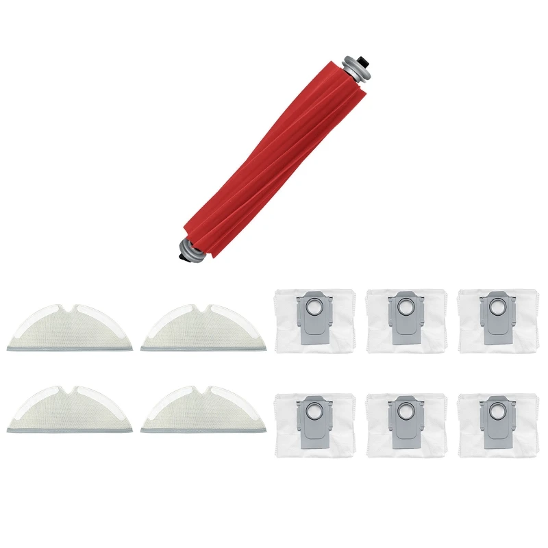

20CC Durable Sweeper Roller Main Brush/Dust Bag/Mopping Pads for Q7 Max, Q7 Max+, T8
