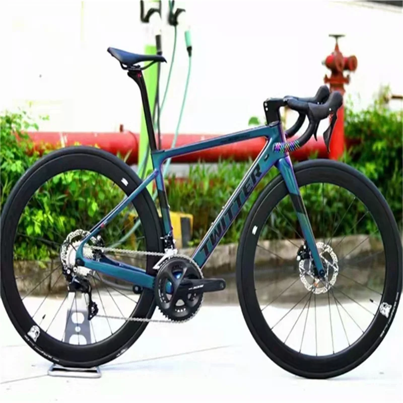 

Twitter GRAVEL bicycle full color disc brake RS-12speed aluminum wheel 700c off-road carbon fiber road bike frame twitter bike