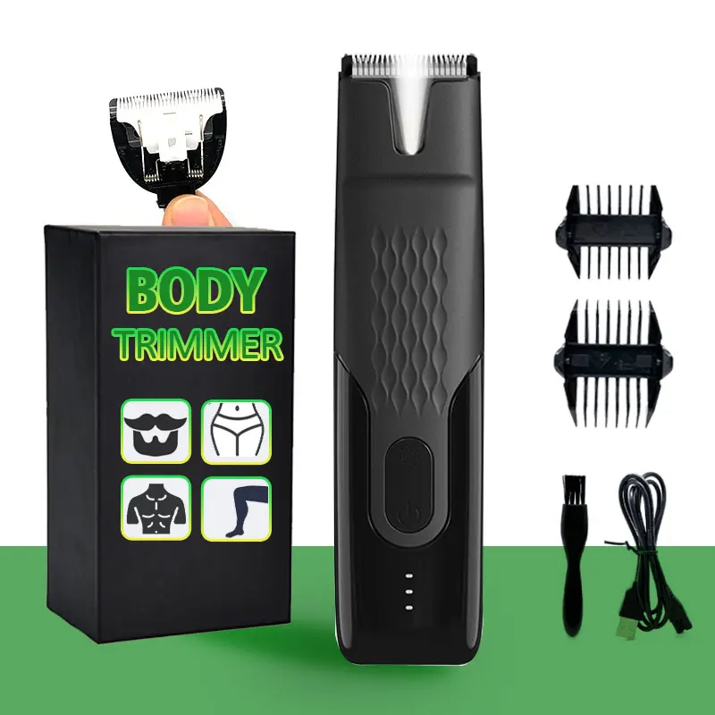 

Body Trimmer for Men, Electric Groin Hair Trimmer, Ball Groomer & Body Trimmer for Men, IPX7 Waterproof Wet / Dry Clippers