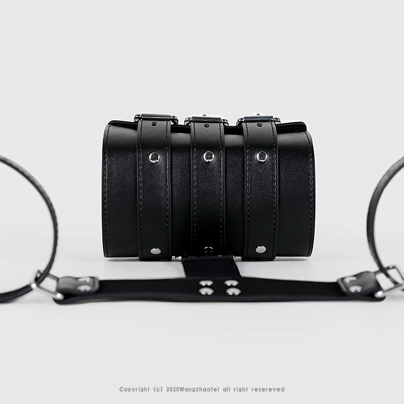 SM Pu кожаный бондаж наручные манжеты бандаж для рук Armbinder ограничения руки за