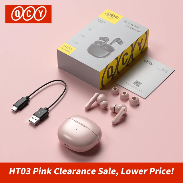 QCY HT03 pink