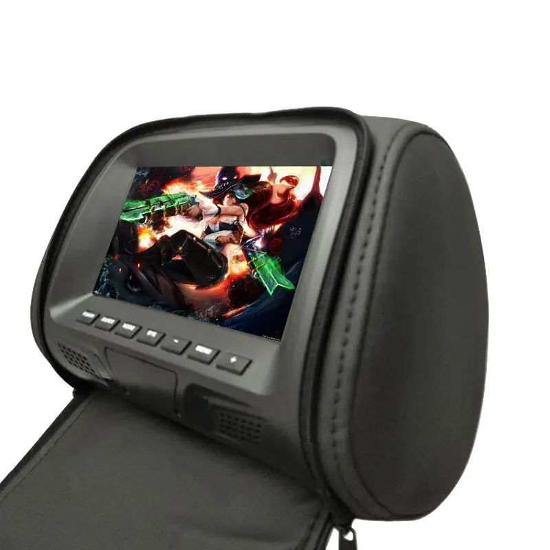 

7 Inch HD 1080P Car Headrest MP5 Player Support USB SD Card FM Transmitter
