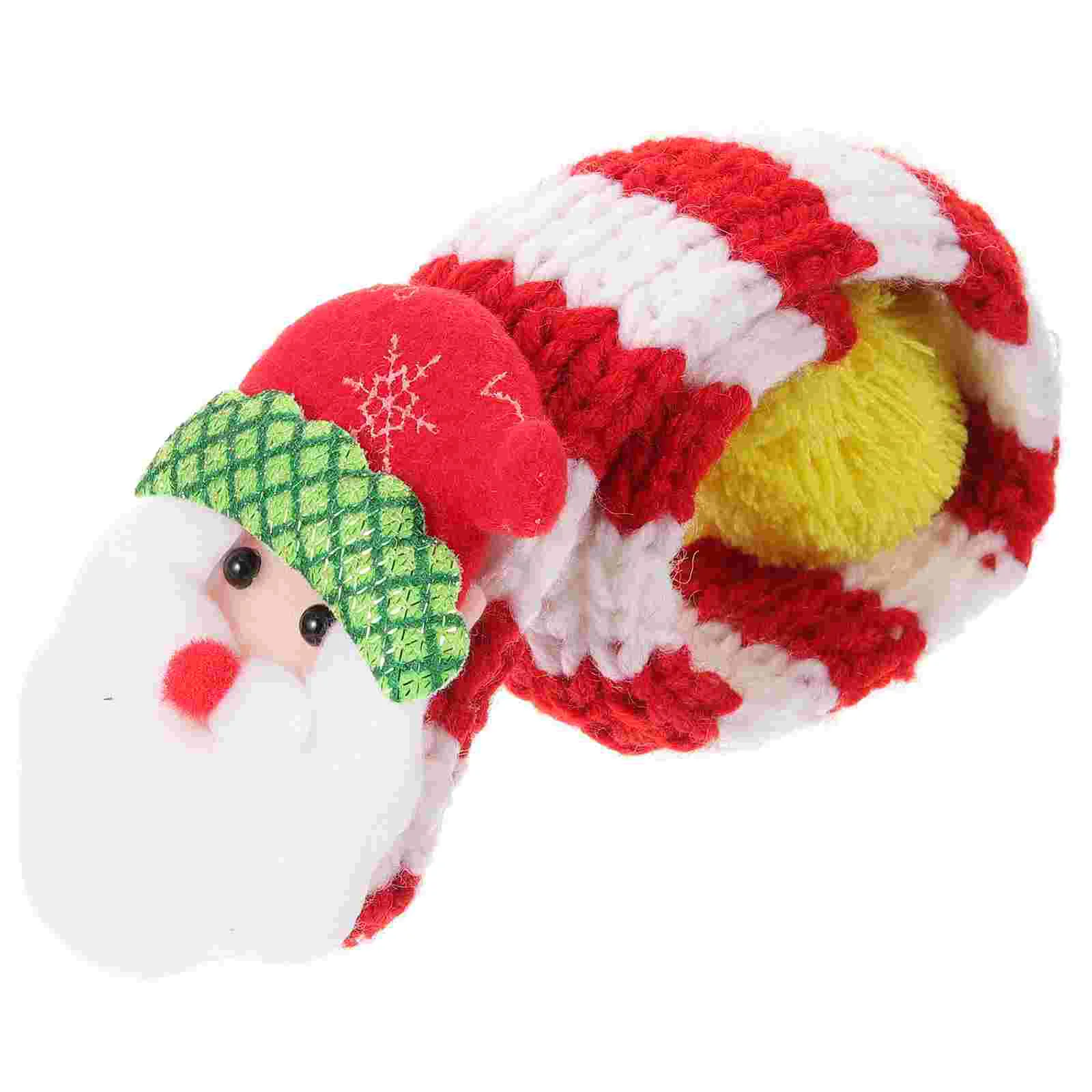 

Pet Christmas Scarf Gift Comfortable Pets Decor Dog Clothing Warm Knitting Decorative