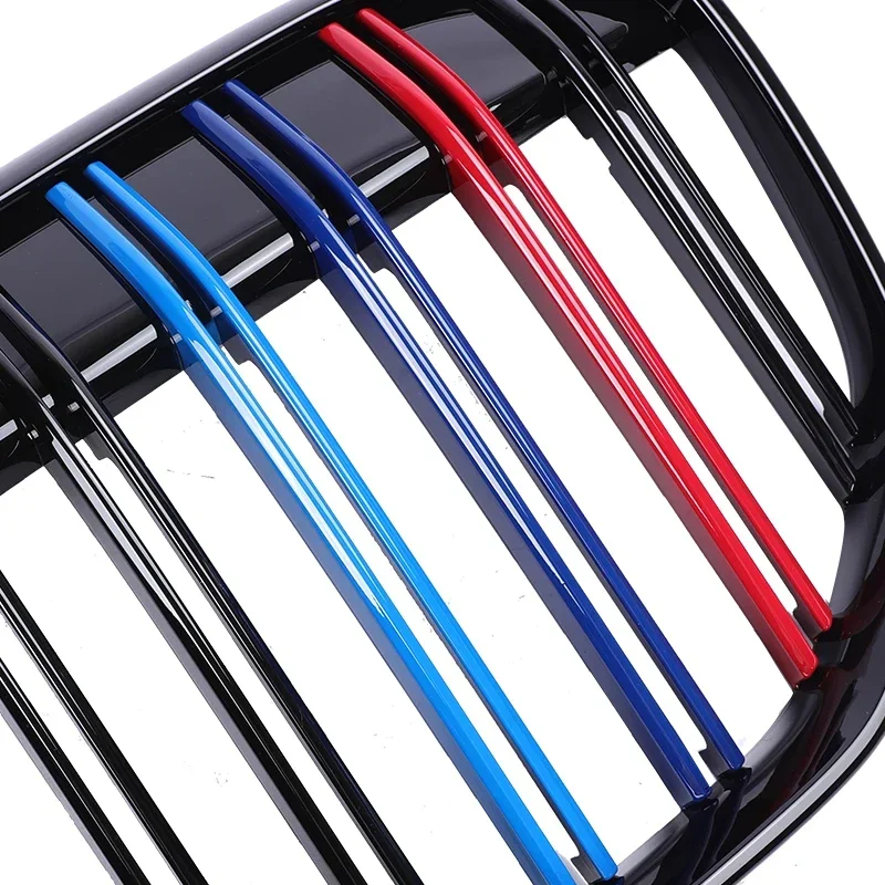 Двойная планка передний бампер гриль в стиле M для BMW 7 серии G11 G12 2020-2023