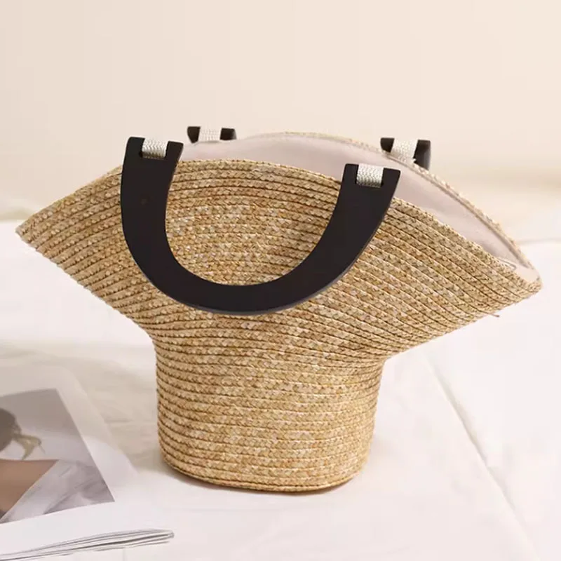 Плетеная Сумка-мешок ручной работы женская сумка новинка 2024 модная