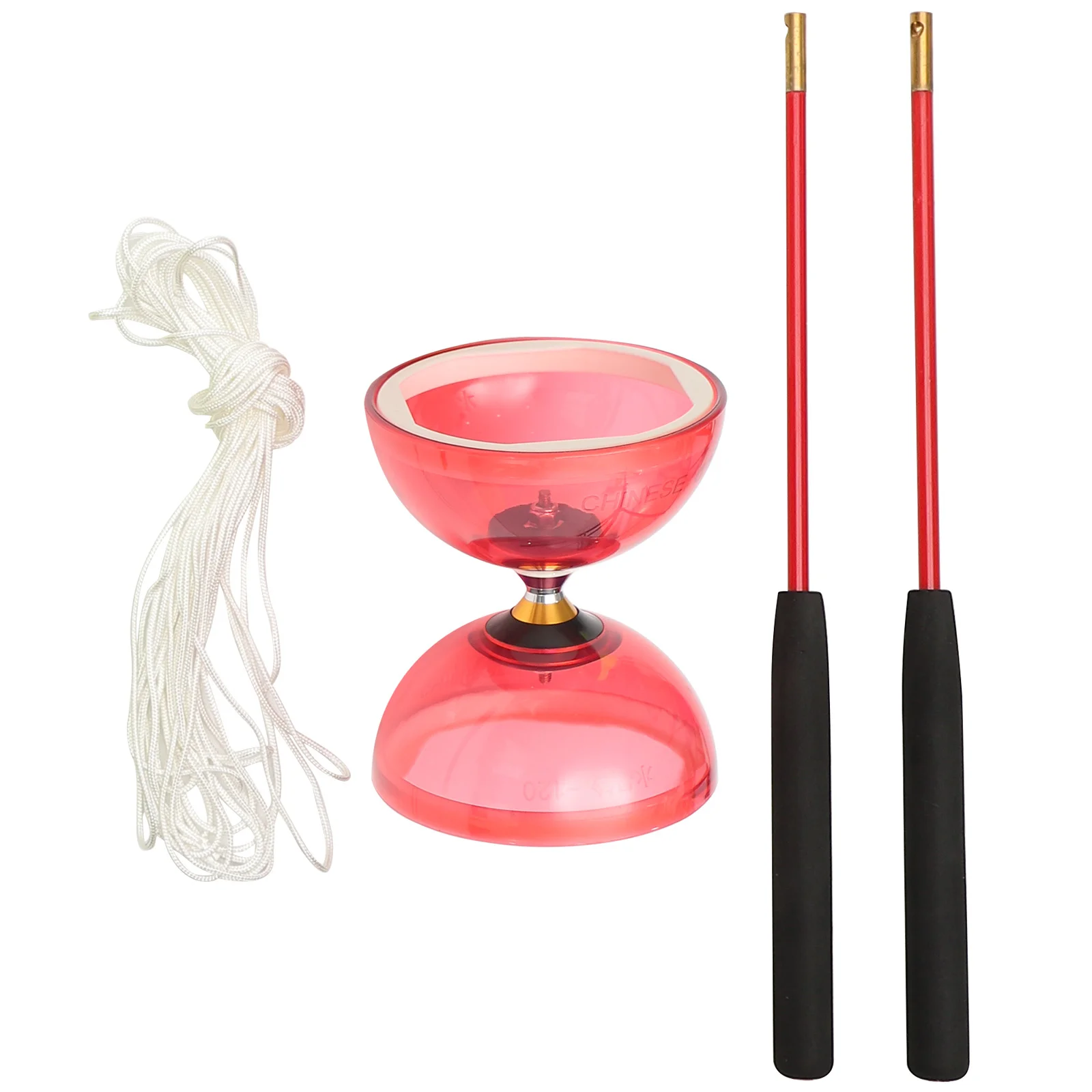 

Diabolo Toys Yoyo Chinese Toy Kids Juggling Outdoor Diablo Bearing Triple Sticks Beginners Skill Bearings Kid Five Two String