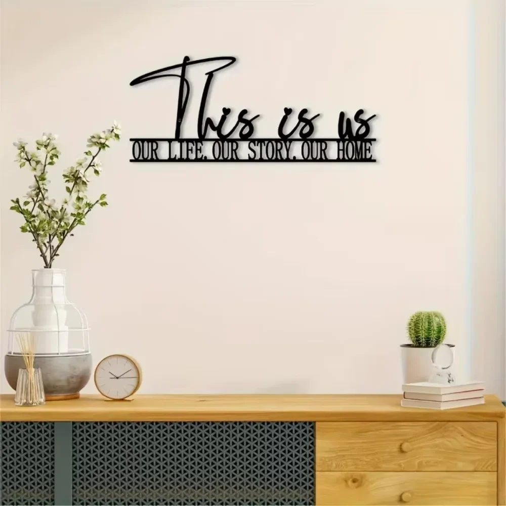 Набор Из Трех Металлических Настенных Художественных Деталей Креативная