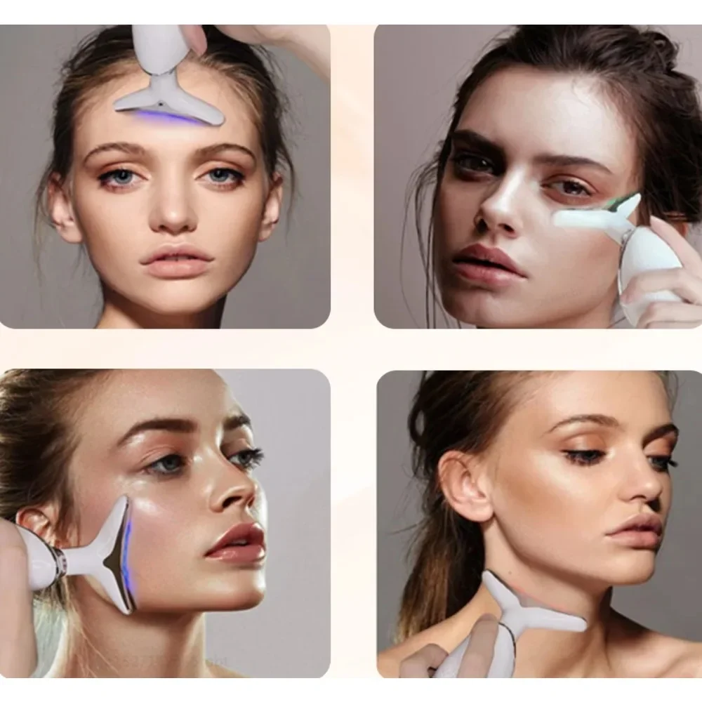 Устройство для красоты лица и шеи вибрационный массаж личный Ccare Skindion устройство