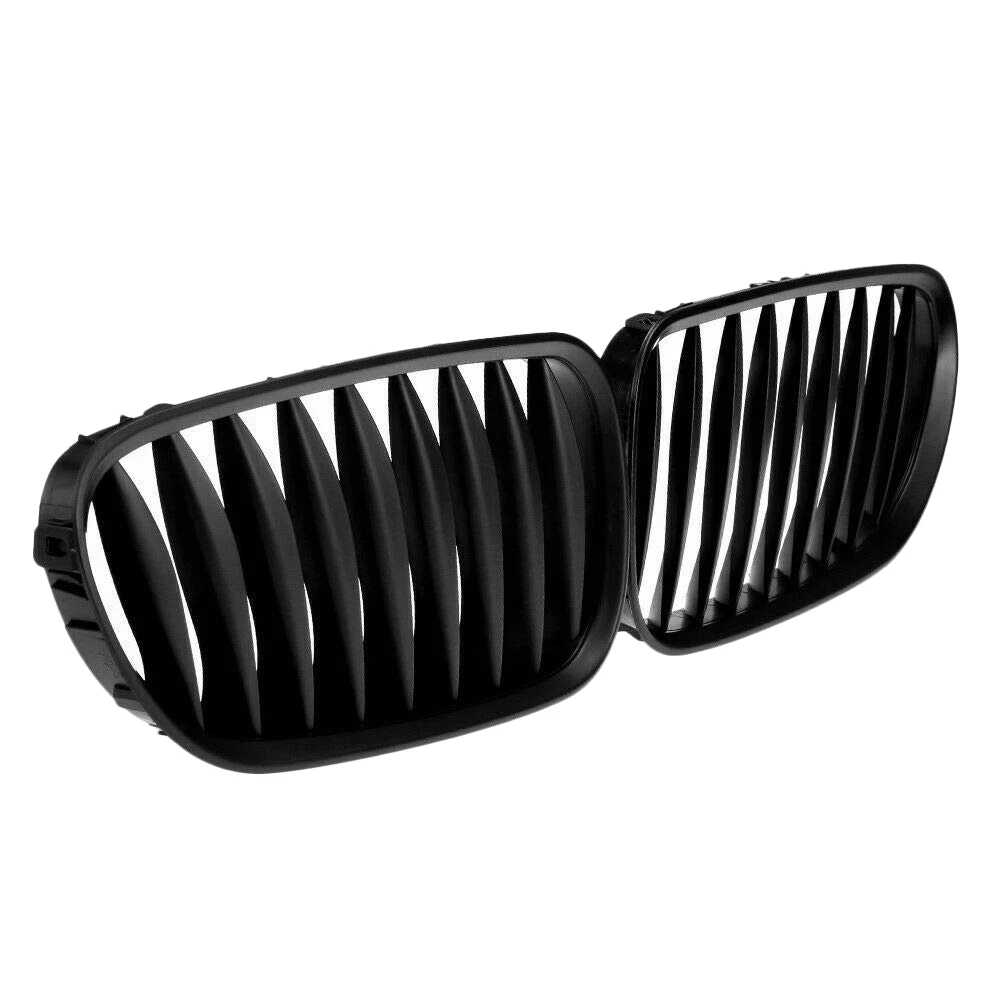 

2 Pcs Matt Black Front Grille Sporty Style Grill for BMW Z4 E85 E86 03-08