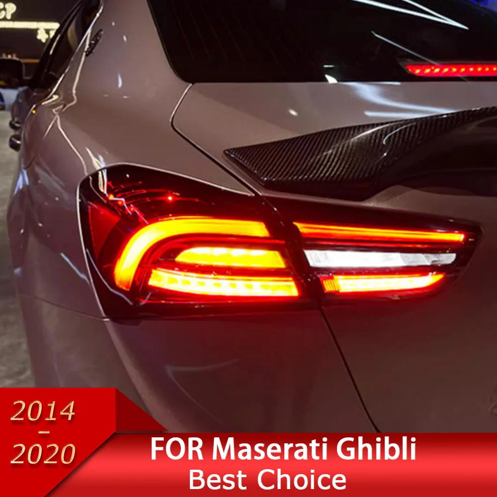 Автомобильные фары для Maserati ghilii 2014-2020 светодиодный автомобильные задние в сборе