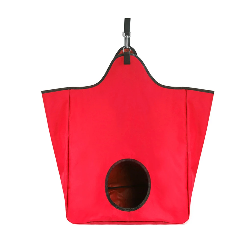 

Animal Feeding Bag Oxford Cloth Tote Hanging Storage Pouch Bags Reusable Organizing Portable Feeder Accessories