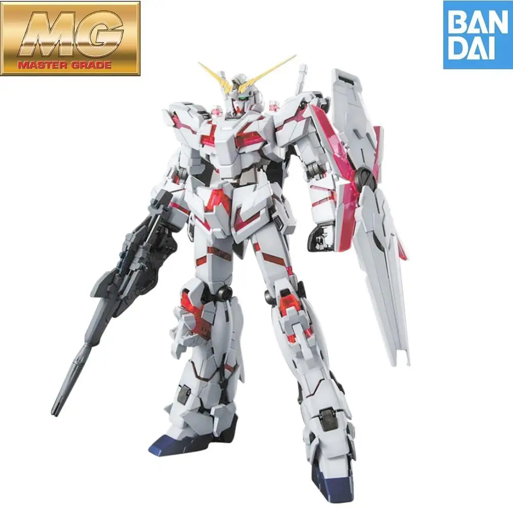 

Аниме Bandai Gundam единорог Gundam Mg 1/100 Rx-0 ручная модель настольное офисное украшение подарок на день рождения