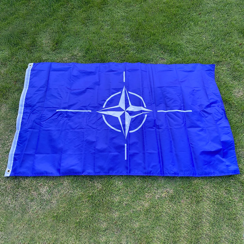 

Флаг aerxemrbrae 150x90 см Североатлантического соглашения НАТО, полиэфирный двухсторонний баннер с принтом, флаг Сейшельских Островов