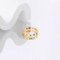 colored zircon thin rings silver 925 real 100 for women luxury engagement accessories fine jewelry offers with free shipping