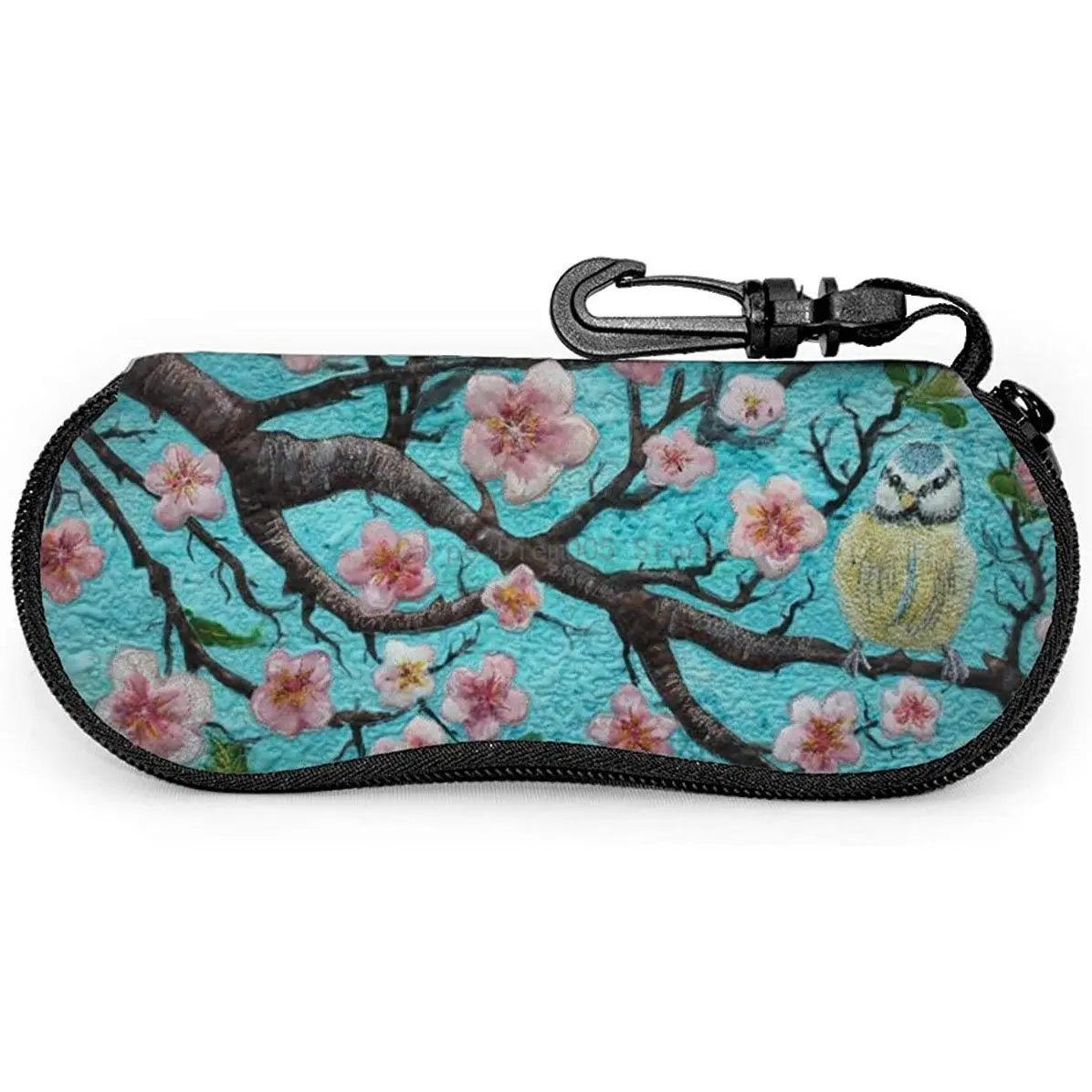 

Зеленое дерево и искусственная кожа, ультратонкое неопреновое очко на молнии с зажимом для ремня