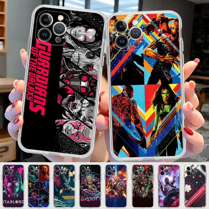 

Disney Guardians of the Galaxy Phone Case For iPhone 14 11 12 13 Mini Pro XS Max Cover 6 7 8 Plus X XR SE 2020 Funda Shell