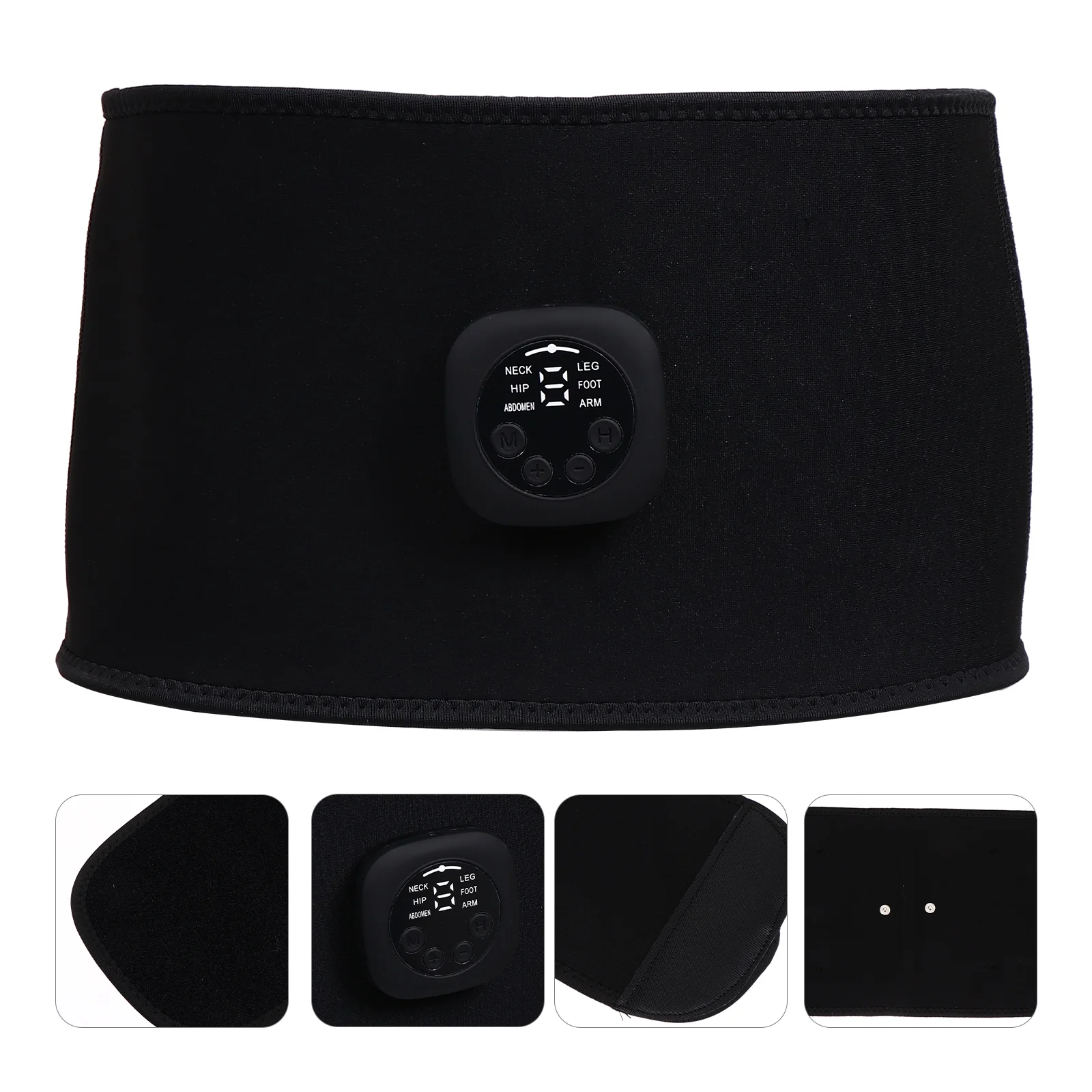 

Electric Abdomen Fitness Device Waist Belt Bodybuliding Slim Belt Waist Massager