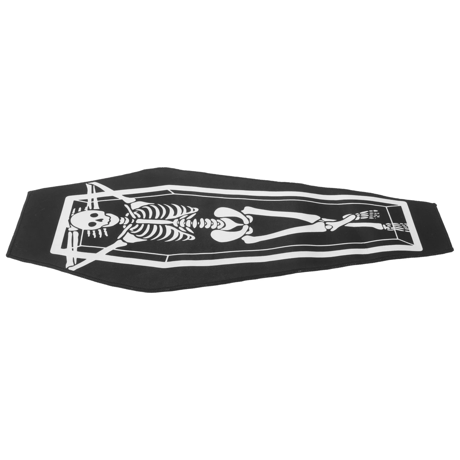 

Coffin Shaped Mat Decorative Dancing Floor Mat Halloween Theme Floor Pad