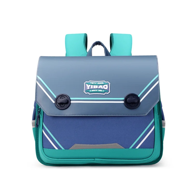 Children School Pupils Simple British Style Horizontal Backpacks New Girls Boys Students High-capacity Schoolbags for Grade 1-6