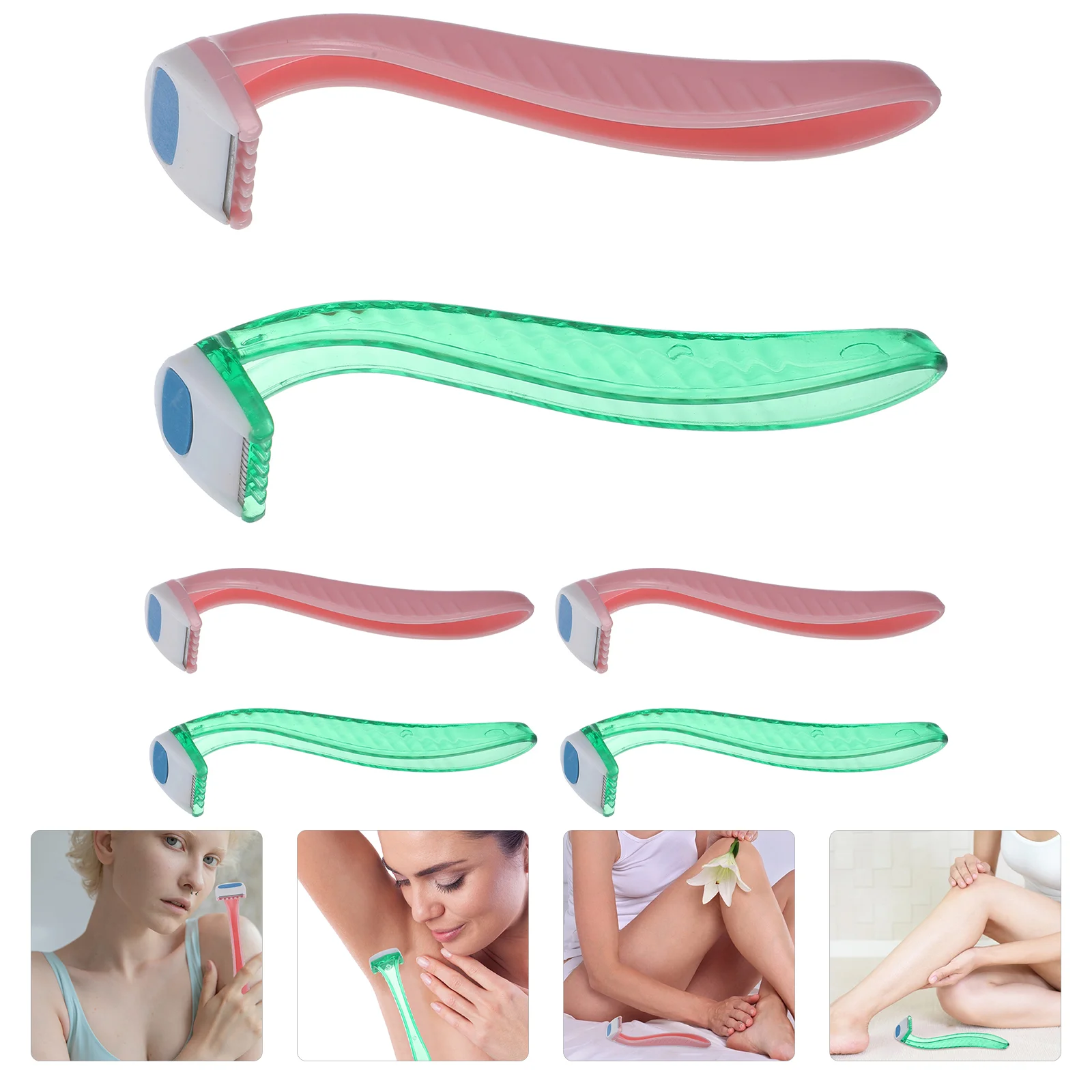 

6 шт., бритвенные бритвы для подмышек