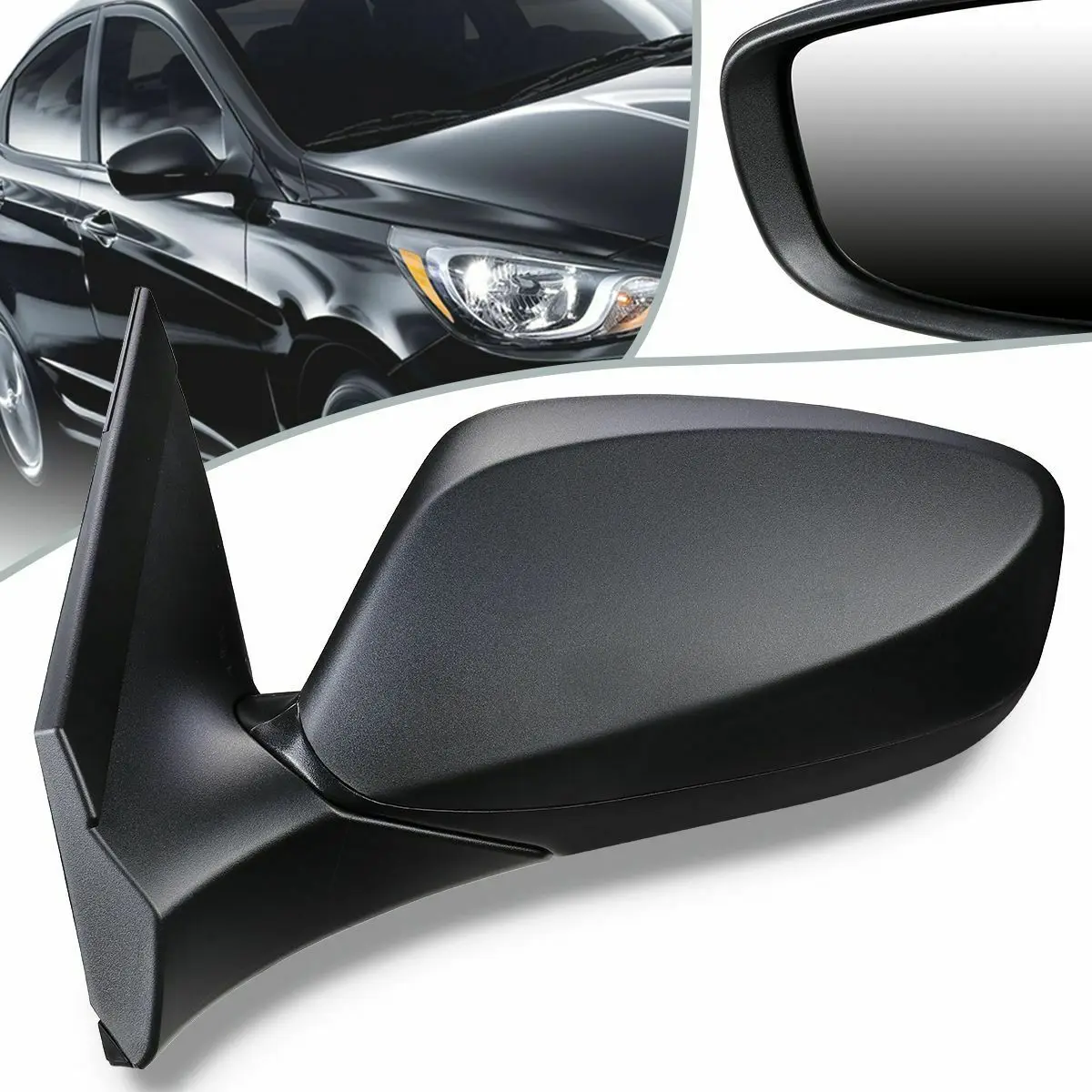 

For Hyundai 12-17 Accent OE Style Powered Side View Door Mirror Left HY1320181