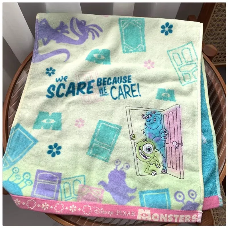 

80x34cm Disney Monsters UniversityC artoon Bath Towel Face Towel Super Soft Home Bathroom Washing Hand Face Towel