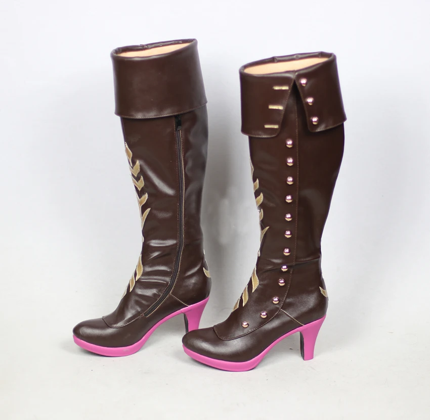 Новинка обувь Анны и Эльзы для косплея взрослых девушек женская свадебная на