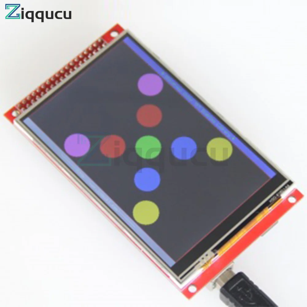 3 5-дюймовый TFT цветной сенсорный ЖК-дисплей экран модуля 4 0*800 XP12046 touch IC 5V NT35510