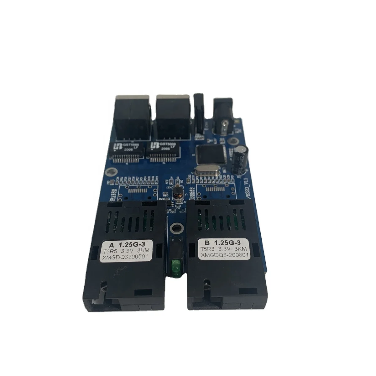 

Wanglink Gigabit Ethernet fiber switch 2 RJ45 UTP 2 SC fiber Optical Media Converter 2SC 2RJ45 Ethernet 10/100/1000M PCB
