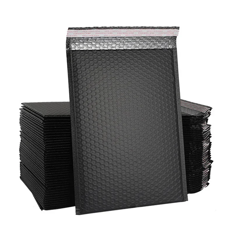 

Черные самоклеящиеся почтовые конверты с пузырчатой пленкой 20 шт
