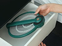 electric mosquito swatter bug killer bug zapper insect trap rotatable foldable five layer protective net usb charging