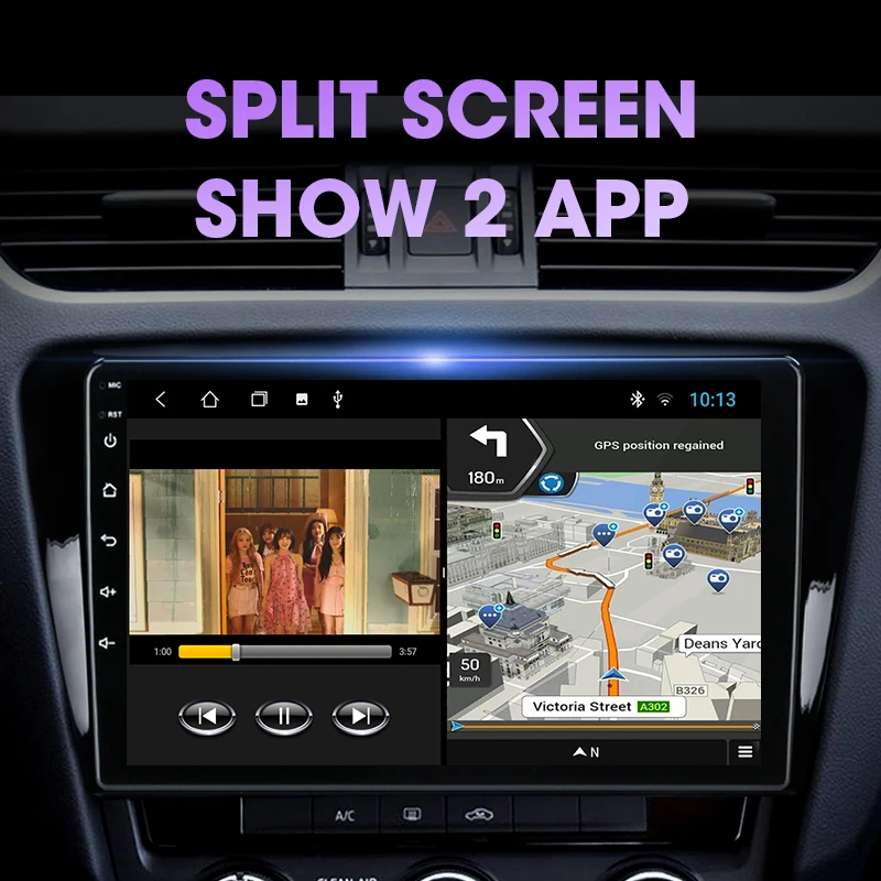 vtopek 10 1 2din android 10 0 car radio multimedia player navigation gps for volkswagen skoda octavia 3 a7 2013 2018 head unit free global shipping