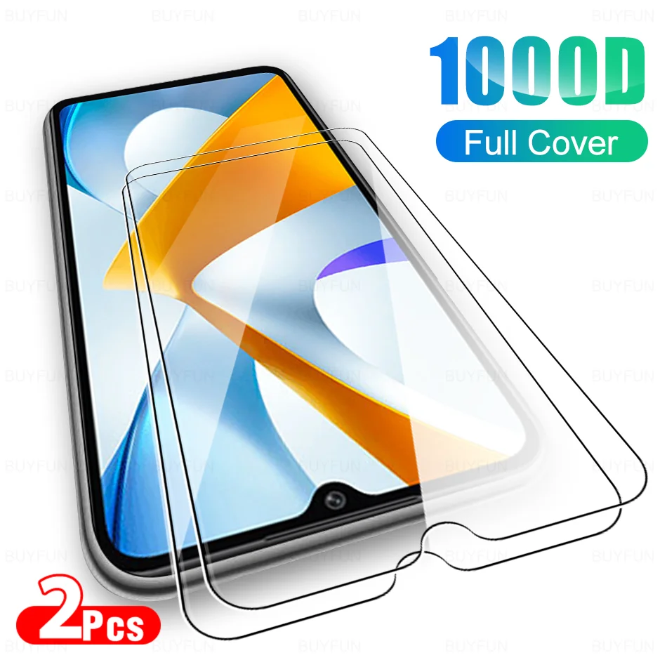 

2 шт., Защитное стекло для Xiaomi Poco C40, 6,71 дюйма