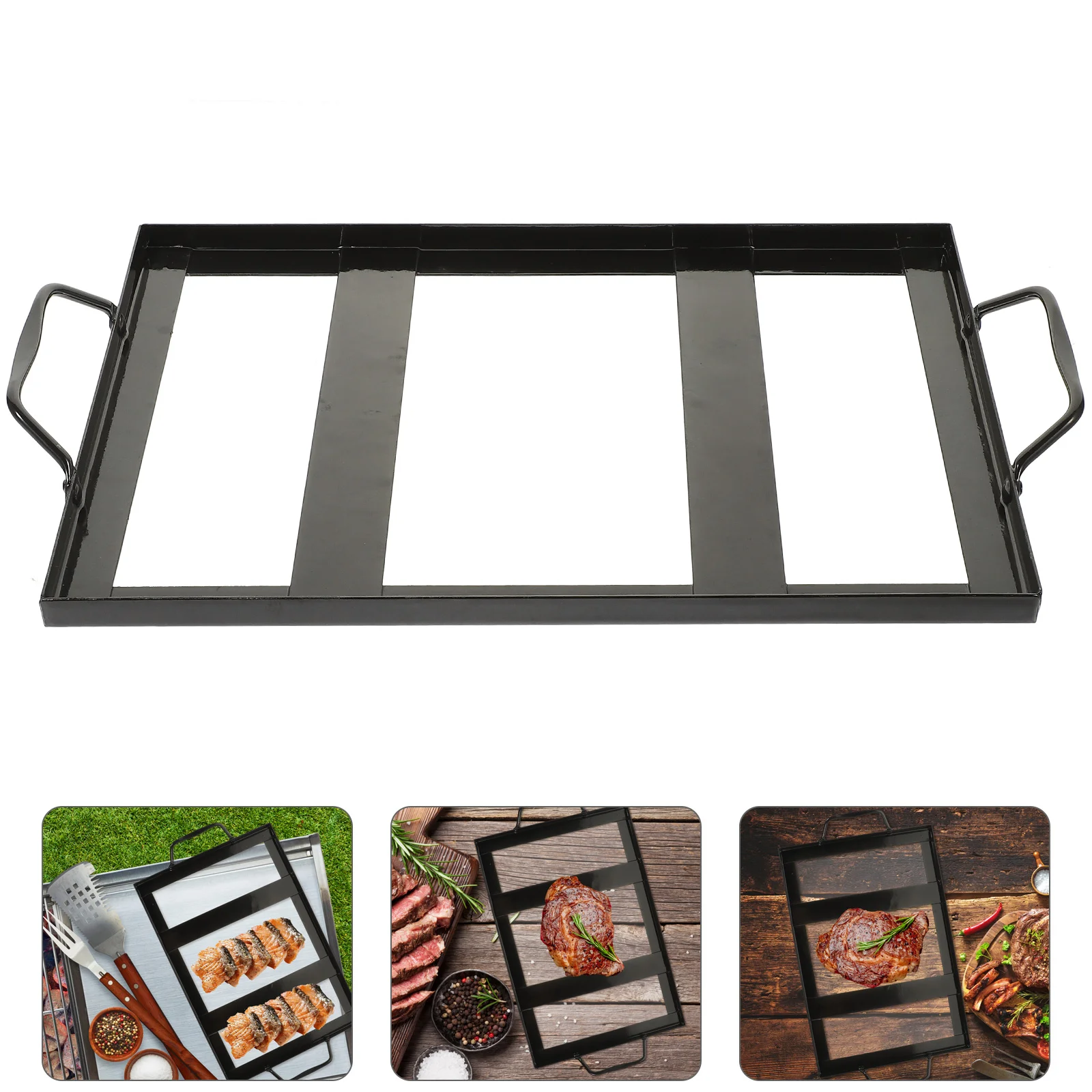 

Salt Plate Block Holder Cooking Bbq Grilling Rack Himalayan Grill Steak Stones Barbecue Mineral Stand Slab Blcok Iron Bakeware